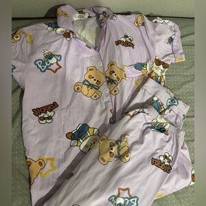Sasa Rabbit Bear Pajama Set